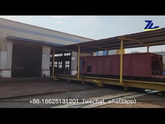 Τροχαία βαγόνια άνθρακα με τέσσερις πόρτες εκφόρτωσης