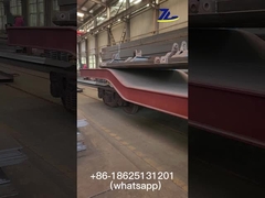 19 μέτρα μήκος σιδηροδρομικό πηγάδι επίπεδη άμαξα φορτίο 40 τόνους καταθλιπτικό κέντρο επίπεδο αυτοκίνητο