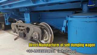 85T Railway Self Dumping Wagon Factory Άμεση τιμή